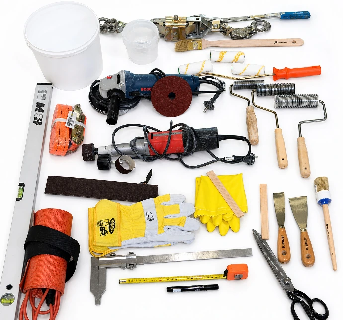 Fiberglass pipe lamination tools
