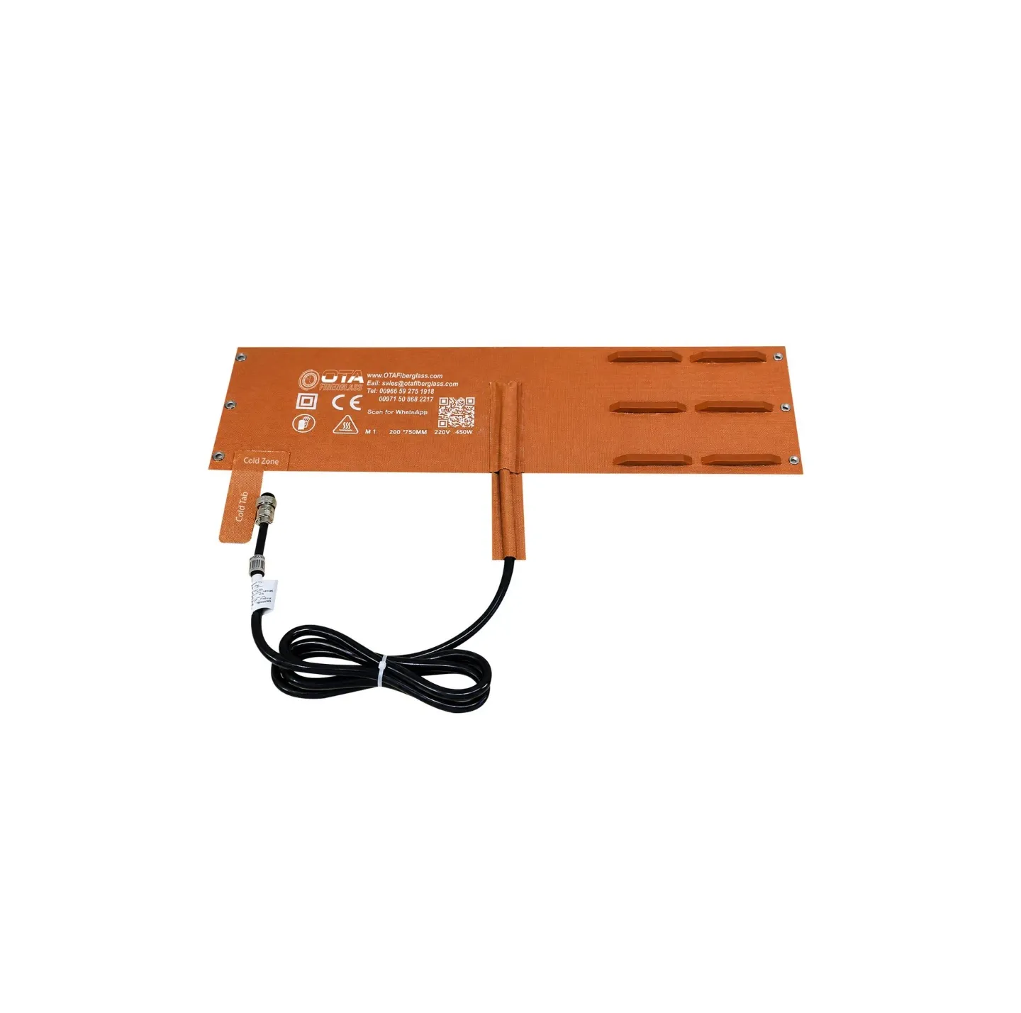 بطانية تسخين من الألياف الزجاجية M1 OTA 6" (150mm)