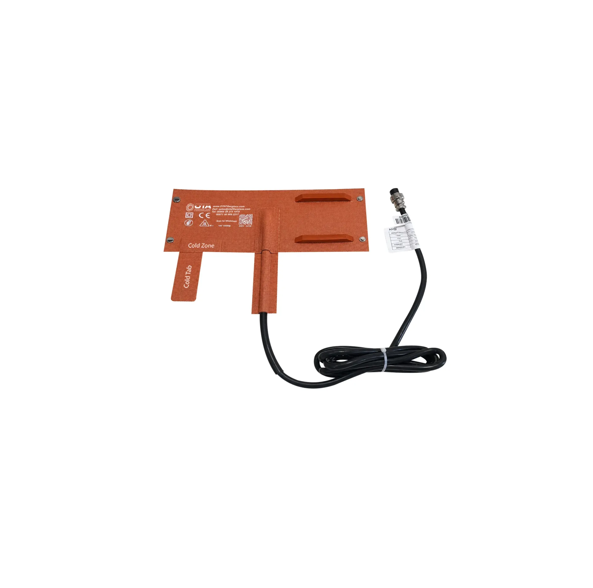 بطانية تسخين أنابيب الألياف الزجاجية OTA M1 1-2" (25mm-50mm)