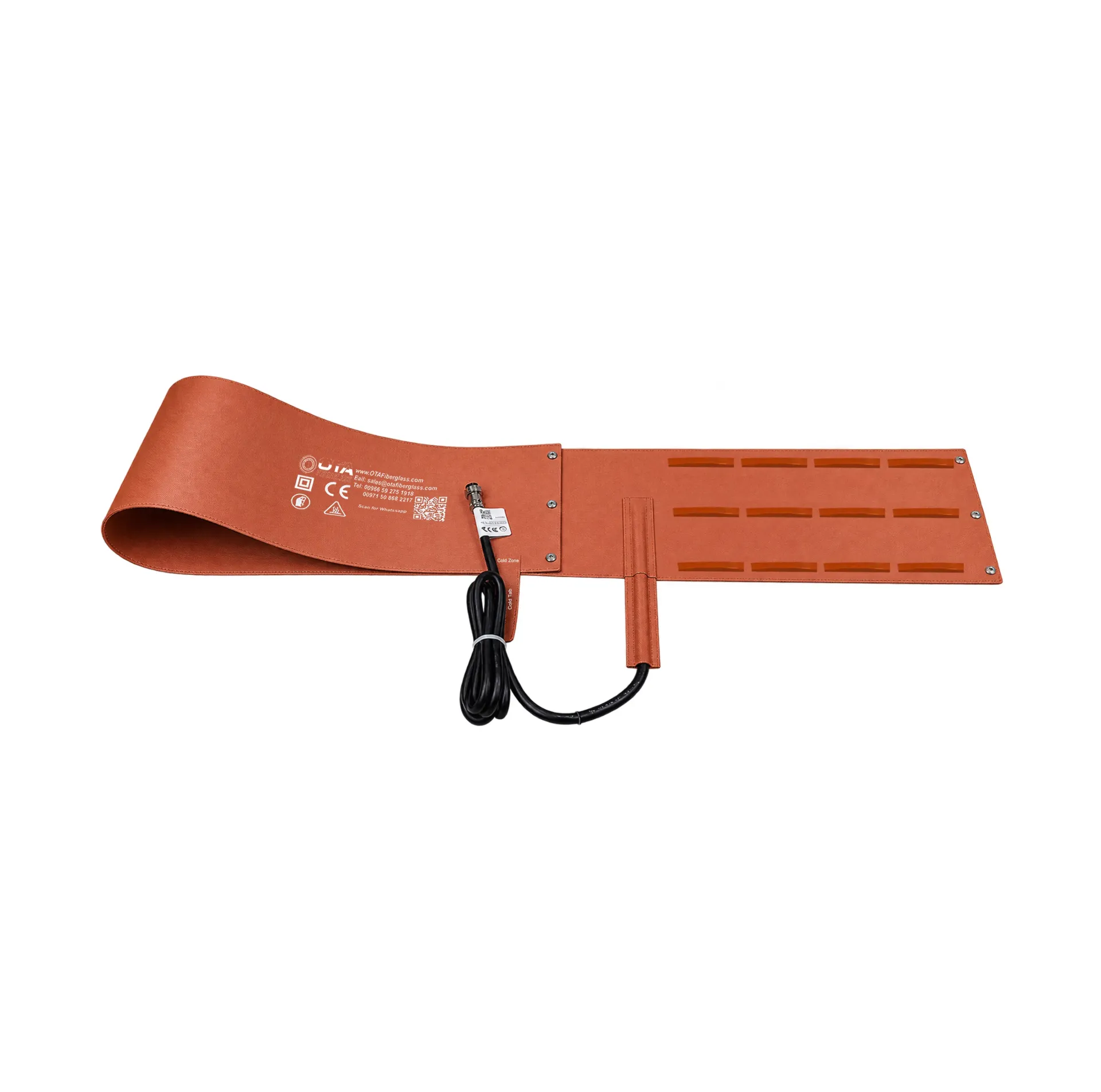 OTA Fiberglass Matrix Heating Blanket 250x2000mm